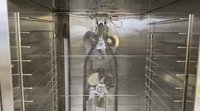 Dubbele Kamer Commerciële Fruitdroger Met Onafhankelijke Temperatuurregeling Voedseldehydrator