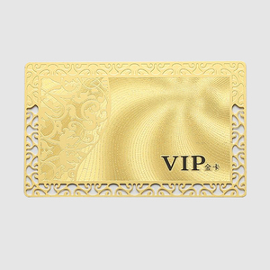 Tarjeta de visita de metal de oro rosa con logotipo personalizado - Product Image 2