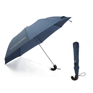 Paraguas de Golf Manual 2X Plegable, Moderno, para Regalo Empresarial, con Mango Curvo en Forma de Media Luna, 105 cm de Diámetro Abierto, Personalizable - Product Image 1
