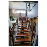 Escaliers en fer Prima pour côté intérieur Modèles d'escaliers en fer de haute qualité Lits superposés pour enfants avec toboggan et escaliers