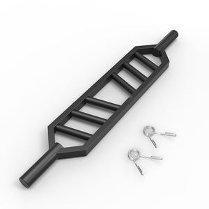 Factory Weight Strength Training Equipment Spray Swiss Barbell <strong>Bars</strong> for <strong>Deep</strong> Squating - Product Image 5