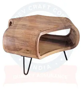 Export Quality Modern Industrial Furniture Antique Design and Shape Solid Wood Acacia Coffee Table for Wholesale Purchase