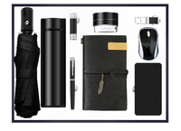 Ienjoy — carnet de notes A6 en cuir avec Logo personnalisé, ensemble de stylos et barrettes à vide, pour enseignants, cadeaux promotionnels, pour Journal intime 2023