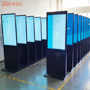 Kiosque à écran tactile autoportant fabriqué en usine Affichage de signalisation numérique haute résolution pour les entreprises et les espaces publics - Product Image 3