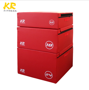 Caixa <span class=keywords><strong>Plyo</strong></span> Ajustável e Estável Disponível em 3, 6, 12, 18, 24 Polegadas para Treinamento de Salto e Condicionamento - Product Image 4