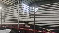 Panneaux sandwich ondulés en EPS imperméables, prix usine, isolation thermique, légers, pour murs et toitures
