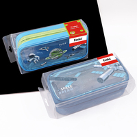 Foska – Trousse à crayons transparente en tissu Oxford holographique coloré de bonne qualité, étui à crayons scolaire brillant et imperméable en TPU