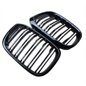 Rejilla Delantera para BMW, Negra, de Plástico ABS, para X3 X4 G01 G02 2018-2022, Mejora de Diseño - Product Image 5