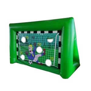 <span class=keywords><strong>But</strong></span> de football <span class=keywords><strong>gonflable</strong></span> portable personnalisable pour le poteau de cible de tir de football en fusillade avec porte pour les fêtes et les événements - Product Image 6