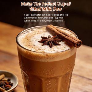 Private label Spiced Chai energy boost without jitter <strong>Sugar</strong> Free organic tea Vanilla Spiced Chai Tea - Product Image 5