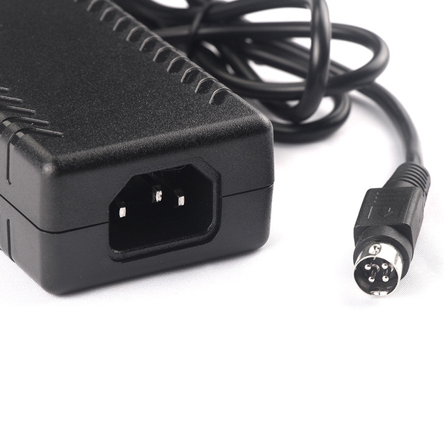 24V3A Four-Pin Desktop Connection Hole Adapter Dedicated Thermal Printer Power Supply for Cash Register ABS DC for Foreign Trade
