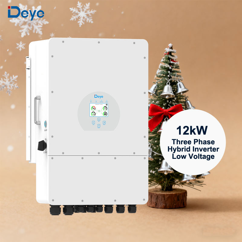 12000W Deye SUN-12K-SG04LP3-EU 12kW Three Phase Hybrid Inverter for ...