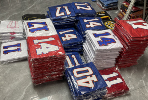Best Quality #1 HURTS #6 SMITH #11 BROWN #20 DAWKINS #26 SANDERS American Football <strong>Jersey</strong>