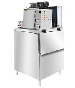 Máquina de Hielo Comercial de Acero Inoxidable de Capacidad Media y Pequeña para Cafetería, Alta Capacidad, Automática, Trituradora, Granuladora, Grande - Product Image 3