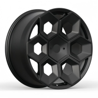 Forgex 19 20 21 22 pouces, design hexagonal, 5x112 5x114 5x120 5x130, compatible avec BMW M3 M4 Audi RS5 Porsche 911 Model Y Model 3