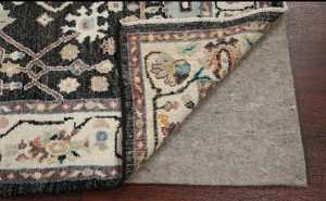 Tapis oriental turc Oushak floral géométrique de teinture végétale noué à la main 5x6 personnaliser la taille disponible - Product Image 3