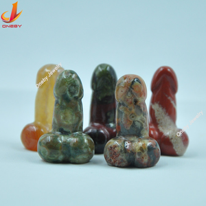 Großhandel Natur handwerk Heils teine Mini Penis Kristall Penis Kristall <span class=keywords><strong>Dildo</strong></span> Penis Edelstein Kristall Handwerk - Product Image 4