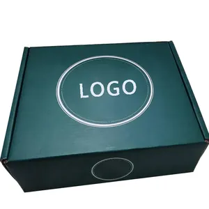 Eco Friendly Custom Printed Logo Shipping Boxes Mailing Packages Postal Box Printed Corrugated Apparel Mailer Box For Underwear