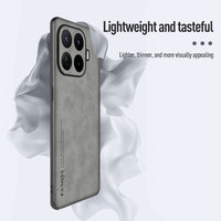 Funda de Lujo Retro con Aspecto de Piel de Oveja y PU para Xiaomi 17T Pro 15T 17 Pro Max 14T, Carcasa Trasera Mate Antigolpes