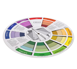 2023 Color Wheel Ink Chart giradischi trucco permanente per Amateur Select Color Mix Professional Tattoo Pigments Wheel Swatches - Product Image 4