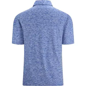 Popolare stampa sublimata Golf Polo T-Shirt in poliestere Spandex manica corta T-Shirt antibatterico traspirante