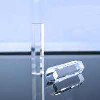 Verre optique Bk7 Verre de quartz Verre hexagonal Barre de verre Guide de lumière Prisme