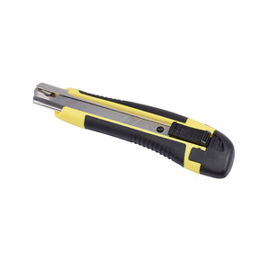 <span class=keywords><strong>Couteau</strong></span> utilitaire Recyclable à poignée en caoutchouc de sécurité, bon marché, verrouillage automatique, <span class=keywords><strong>couteau</strong></span> de coupe utilitaire de 18mm - Product Image 6