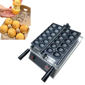 Hot Selling Commercial Use Eierform Waffeleisen Big Bubble Waffeleisen Antihaft pfanne