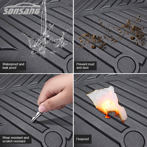 พรมปูพื้นรถยนต์ 5 มิติ สำหรับมิตซูบิชิ เอ็กซ์แพนเดอร์ รุ่น RHD ป้องกันทุกสภาพอากาศ ขนาดสั่งทำพิเศษ จาก SONSANG Wholesale - Product Image 2