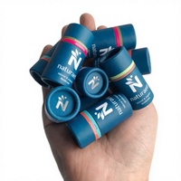 Tube en papier cylindrique pour baume à lèvres, imprimé sur mesure, fait main, biodégradable, recyclable, écologique, vente chaude