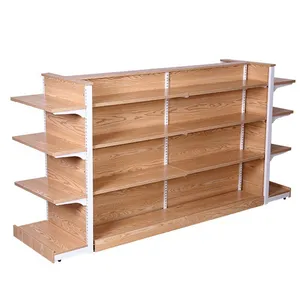 Heavy Duty Grain Convenience Store Pharmacy Retail Store Display Shelves