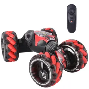 Grande Pneumatico rc twist con il gesto di controllo remote controller doppio-sided stunt car auto demo di gioco