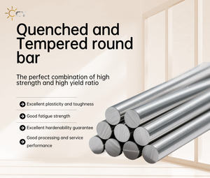 פלדת פחמן כיתה 45 מעופפת ומחוממת פלדה עגול בר qt - Product Image 2