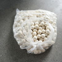 Balles en caoutchouc hautement élastiques pour tamis vibrant, pièces de rechange pour machine de criblage, tailles 15-60 mm, couleurs blanc/noir, pour l'exploitation minière