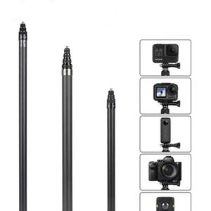 Poste extensible portátil con mango de aleación de aluminio y fibra de carbono para cámaras de acción panorámicas <span class=keywords><strong>Insta360</strong></span> - Product Image 4