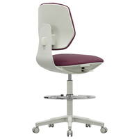 Chaise de bureau, fabricant de chaises de formation pour étudiants en médecine, chaise de laboratoire pivotante avec base en nylon