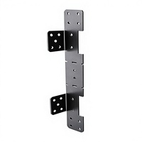 Support de poutre d'escalier dissimulé réglable et connecteur de terrasse pour poutres 2x12 Modèle FSH-2652