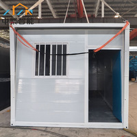 Maison préfabriquée modulaire pliable miniature, conteneur pliable, maison mince à 1 chambre, fabrication directe