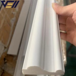 VELL OEM Factory Easy Installation Design Wall Base Board <strong>Pvc</strong> Ps Skirting <strong>Baseboard</strong> - Product Image 1