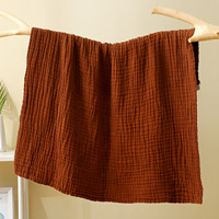 Serviette de bain et peignoir pour bébé 2026, 6 couches, couverture d'emmaillotage en mousseline pour enfants, couverture de couchage pour nouveau-né, accessoires pour garçons et filles