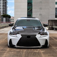 Kit de Mejora de Cubierta de Motor de Fibra de Carbono Estilo RCF para Lexus IS200t IS250 IS300 IS350, Fácil de Instalar, 2013-2019, Alta Calidad, Nuevo
