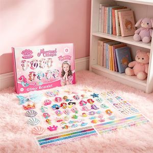 Adorable <b>Bow</b> Headband Set Kids DIY Hair Accessories Butterfly Star Flower Sticker Craft Holiday <b>Gift</b> Box Bulk Pack - Product Image 1