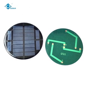 Epoxy Adhesive <b>Solar</b> 5.0V Weather-resistant 1.0W Mini <b>Panels</b> ZW-Dia95 ZW-Dia95 Mini <b>Portable</b> <b>Solar</b> <b>Panels</b> Charger - Product Image 3