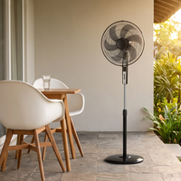 Ventilateur tour électrique blanc télécommandé avec lampe anti-insectes, 3 vitesses, refroidissement de l'air, hauteur réglable, chargement USB, pour maison et hôtel