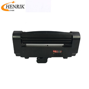 Chất lượng cao Mini <span class=keywords><strong>LED</strong></span> di chuyển đầu đèn sân khấu DJ DMX 512 kép quét xung hiệu ứng nhấp nháy chùm 8 cái 3W RGBW 4in1 Spider ánh sáng - Product Image 3