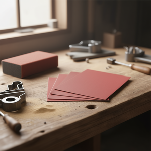 แผ่นผ้าทรายขัดขนาด 230x280 มม. ผลิตจากคอรันดัม สำหรับงานขัดและขัดเงา - Product Image 3