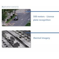 Caméra à cardan 3 axes avec suivi IA, imagerie thermique EO 4K et télémètre laser pour drones FPV et accessoires d'inspection aérienne