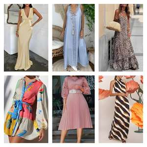 Vestidos Casuales de Verano para Mujer, Suaves y Holgados, Corte Ajustado, Usados, en Oferta a Bajo Precio - Product Image 2