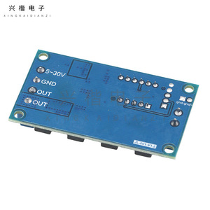 โมดูลรีเลย์ตั้งเวลาอิเล็กทรอนิกส์ Xingkai 12V 24V บอร์ดควบคุมมอสเฟตคู่ สำหรับการควบคุมอัตโนมัติ - Product Image 2