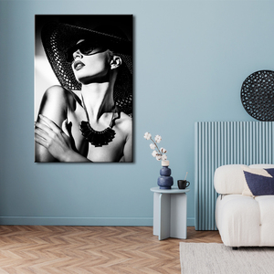 Peinture murale élégante pour femme, décoration intérieure, impression sur toile, peinture encadrée flottante, art mural sexy pour femme, produits de décoration intérieure - Product Image 1